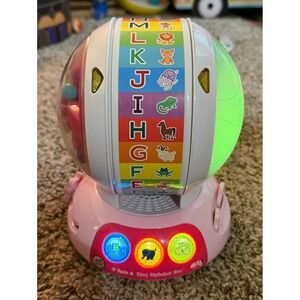 Leapfrog PInk Spin & Sing Alphabet Zoo Toy